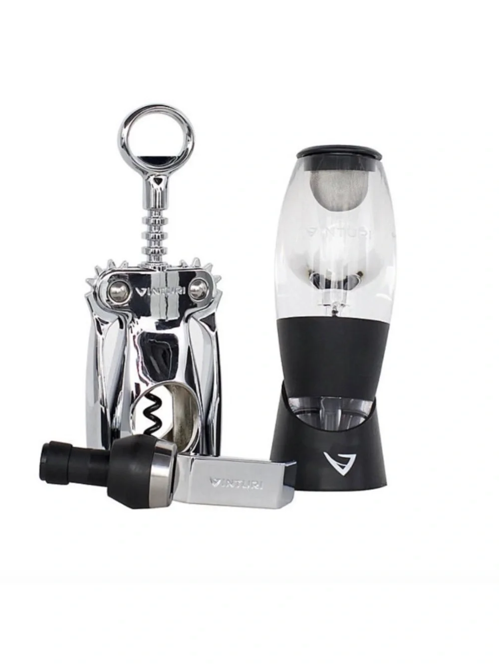 Vinturi Wine Aerator 3-Piece Gift Set NIB